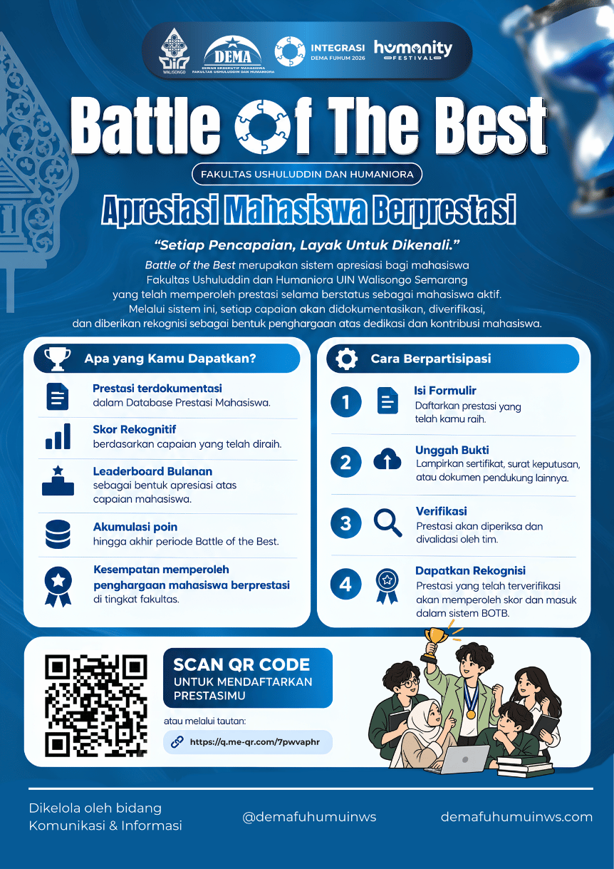 Battle of the Best: DEMA FUHUM Bangun Ekosistem Rekognisi Prestasi Mahasiswa Berbasis Poin